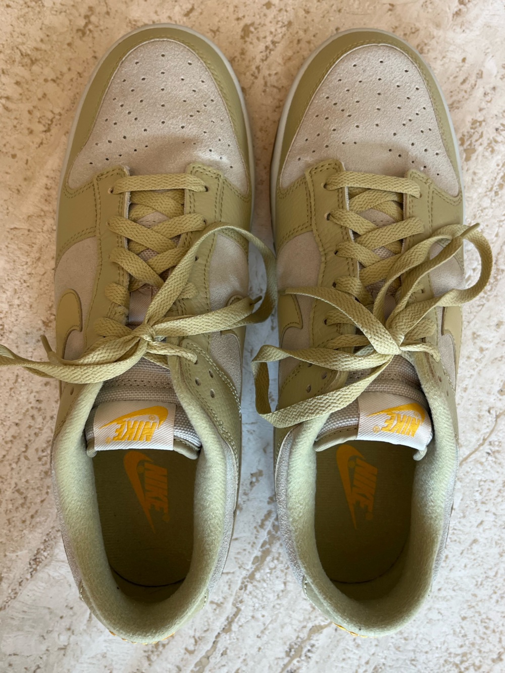 Nike Dunk Low Suede “Rattan/Wheat Grass” Gum Sneakers | Men’s 11